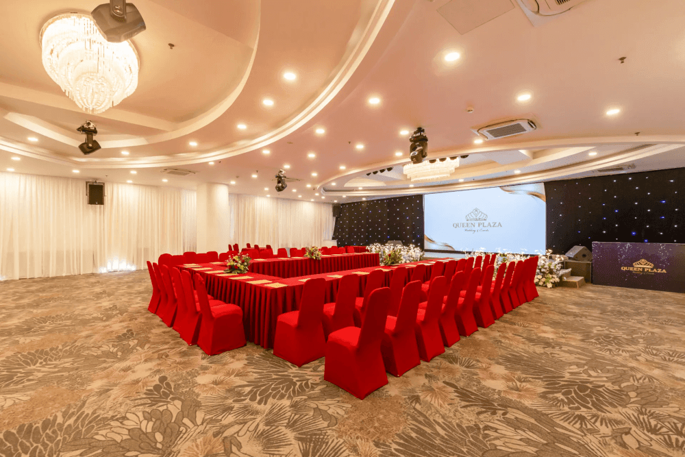 Sảnh đa năng tại Queen Plaza Tân Phú (Nguồn: Internet)